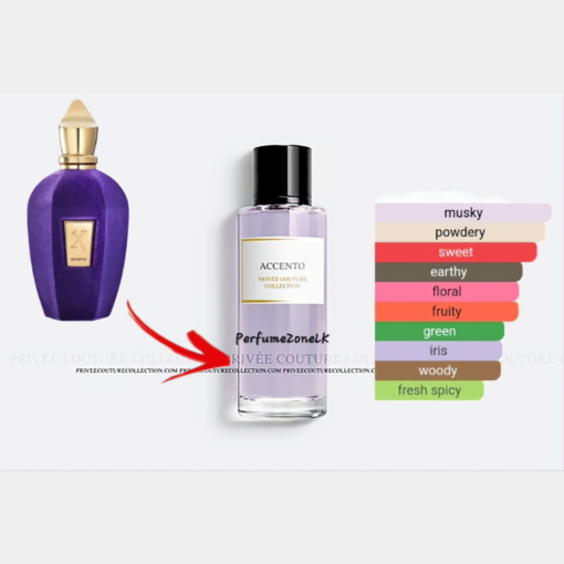 Accento Privee Couture Collection 30ml EDP is inspired by Xerjoff Accento