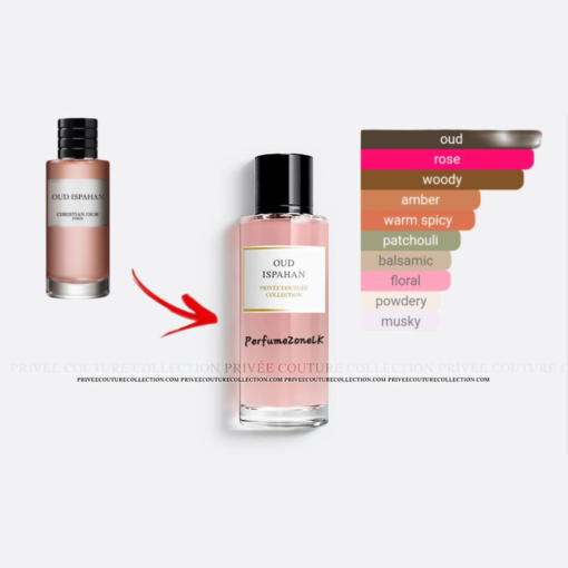 Oud Ispahan Privee Couture Collection 30ml EDP inspired by Christian Dior Oud Ispahan