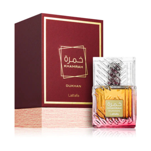 Discover the Elegance of Lattafa Khamrah Dukhan - Unveil a Luxurious Fragrance Experience Indulge in the exquisite allure of Lattafa Khamrah Dukhan, a premium fragrance that defines sophistication and class. This long-lasting, captivating scent combines the richness of oriental and woody notes with the refreshing essence of floral undertones, creating a unique and timeless aroma that leaves a lasting impression. Perfect for both men and women who appreciate high-quality, luxurious perfumes, Lattafa Khamrah Dukhan is an ideal choice for special occasions, everyday wear, or as a signature scent. Crafted by the renowned Lattafa Perfumes, this enchanting fragrance is designed to evoke a sense of confidence, elegance, and mystery. Whether you're attending a formal event, a night out, or simply wish to add a touch of luxury to your day, Lattafa Khamrah Dukhan is the perfect complement to your style. At PerfumeZone.lk, we offer Lattafa Khamrah Dukhan at competitive prices, ensuring that you can experience the splendor of this iconic fragrance from the comfort of your home. Enjoy the ultimate fragrance journey with Lattafa Perfumes, a trusted name in the world of Arabian perfumes. Why Choose Lattafa Khamrah Dukhan? Long-lasting fragrance that lingers throughout the day Elegant and luxurious oriental woody composition Ideal for both men and women Perfect for all occasions, from daily wear to special events Available at affordable prices at PerfumeZone.lk Order your bottle of Lattafa Khamrah Dukhan today and immerse yourself in a world of opulence. Elevate your fragrance collection with this iconic perfume, and experience the magic of Arabian craftsmanship.