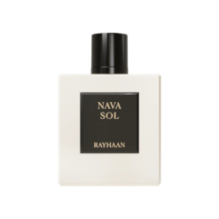 Nava Sol by Rayhaan is a Floral Woody Musk fragrance for women and men. This is a new fragrance. Nava Sol was launched in 2026. Top notes are Sapodilla and Ambrette; middle notes are Magnolia, Violet and Sandalwood; base notes are Musk, Ambergris and Cedar.